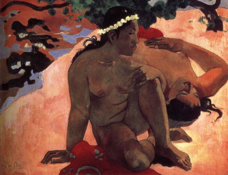 Paul Gauguin How oil painting image